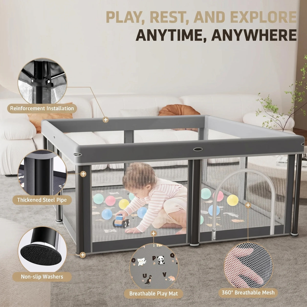 SPRX Foldable Playpen