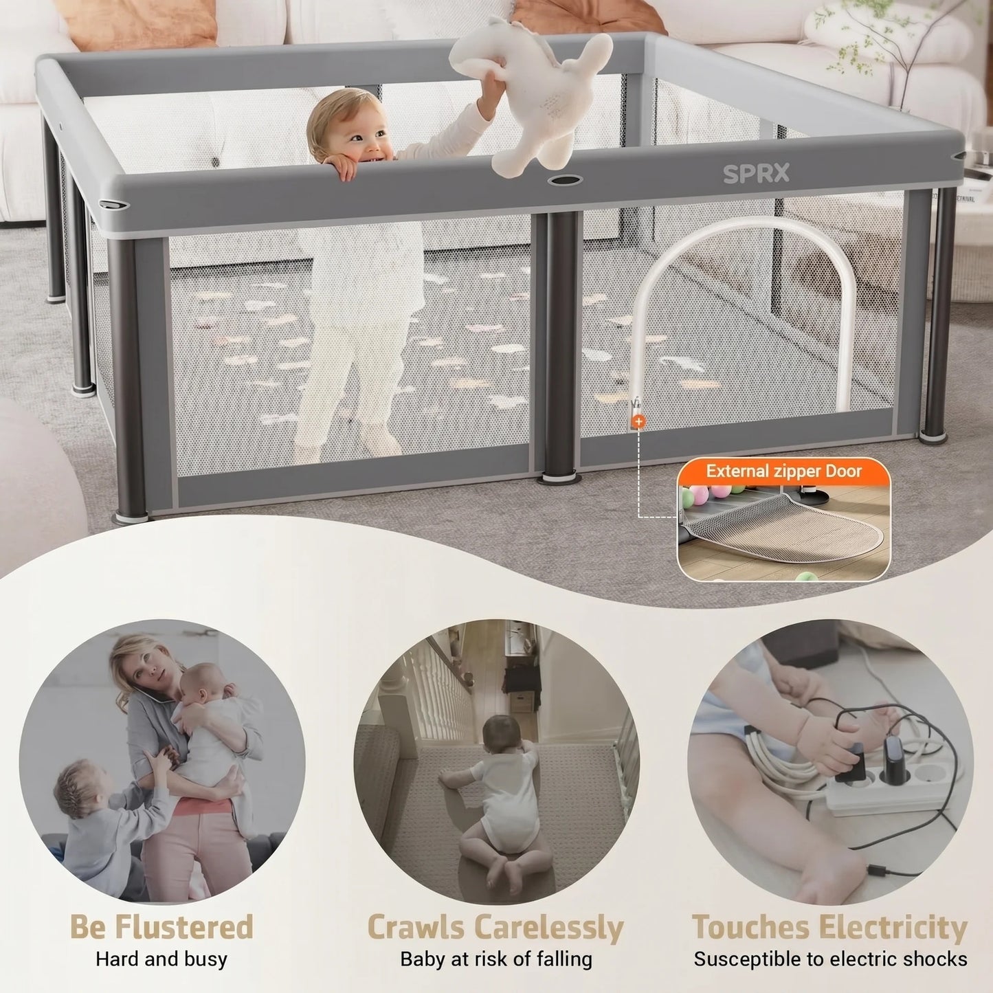 SPRX Foldable Playpen